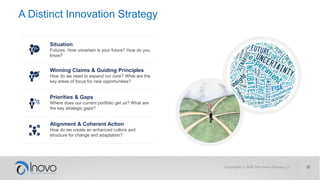 A Distinct Innovation Strategy
Situation
Futures. How uncertain is your future? How do you
know?
Winning Claims & Guiding ...