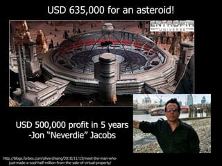 How many usually think of virtual worlds…Teigland 2010