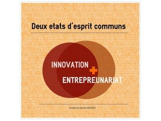 Entreprendre par l'innovation
