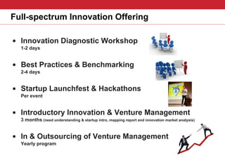 Open Innovation & Corporate Venturing - Corporate meet Startups as a ...