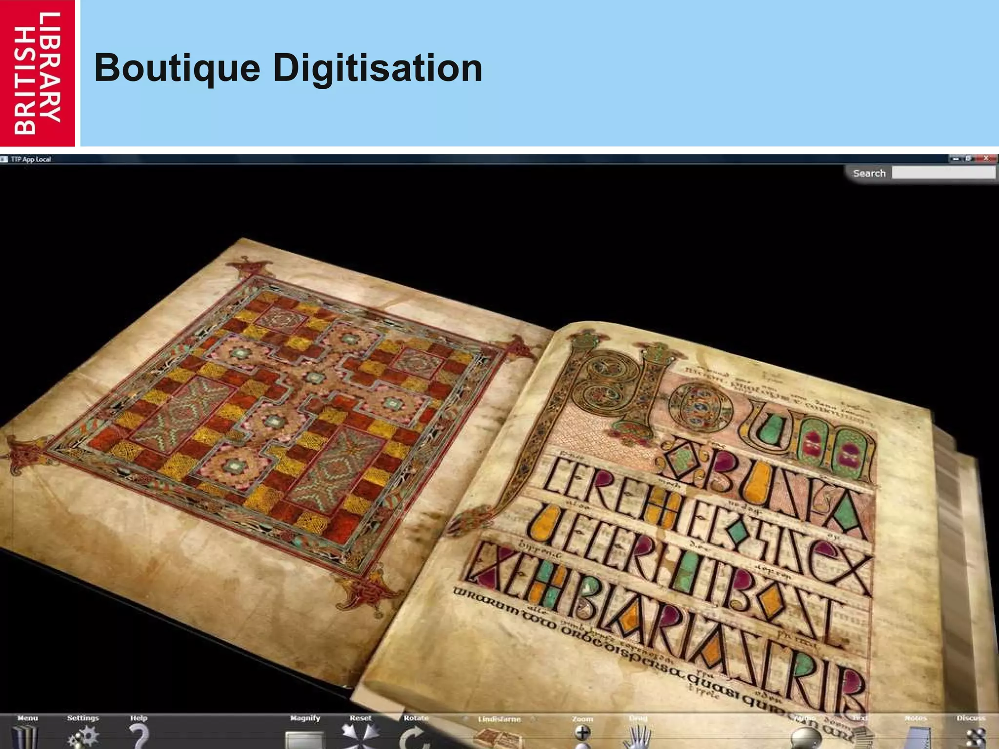 Boutique Digitisation   