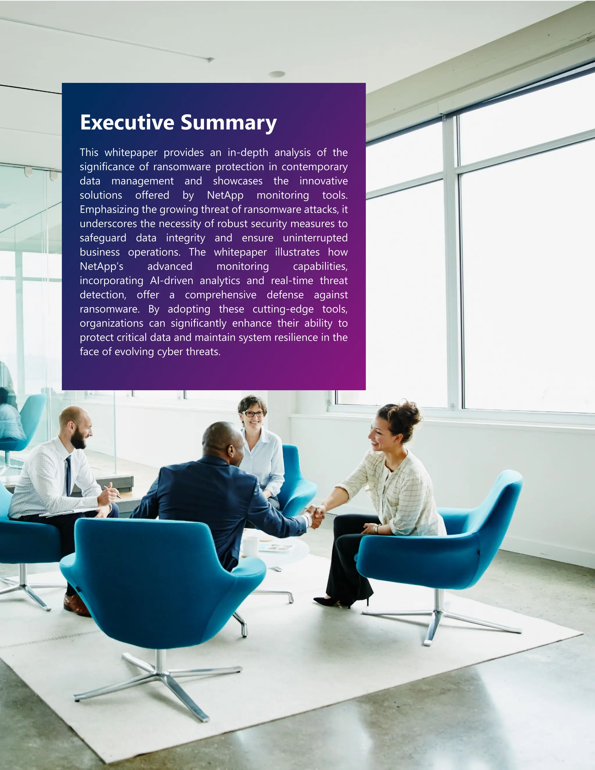 Approaches to Ransomware Protection with NetApp Monitoring | PDF