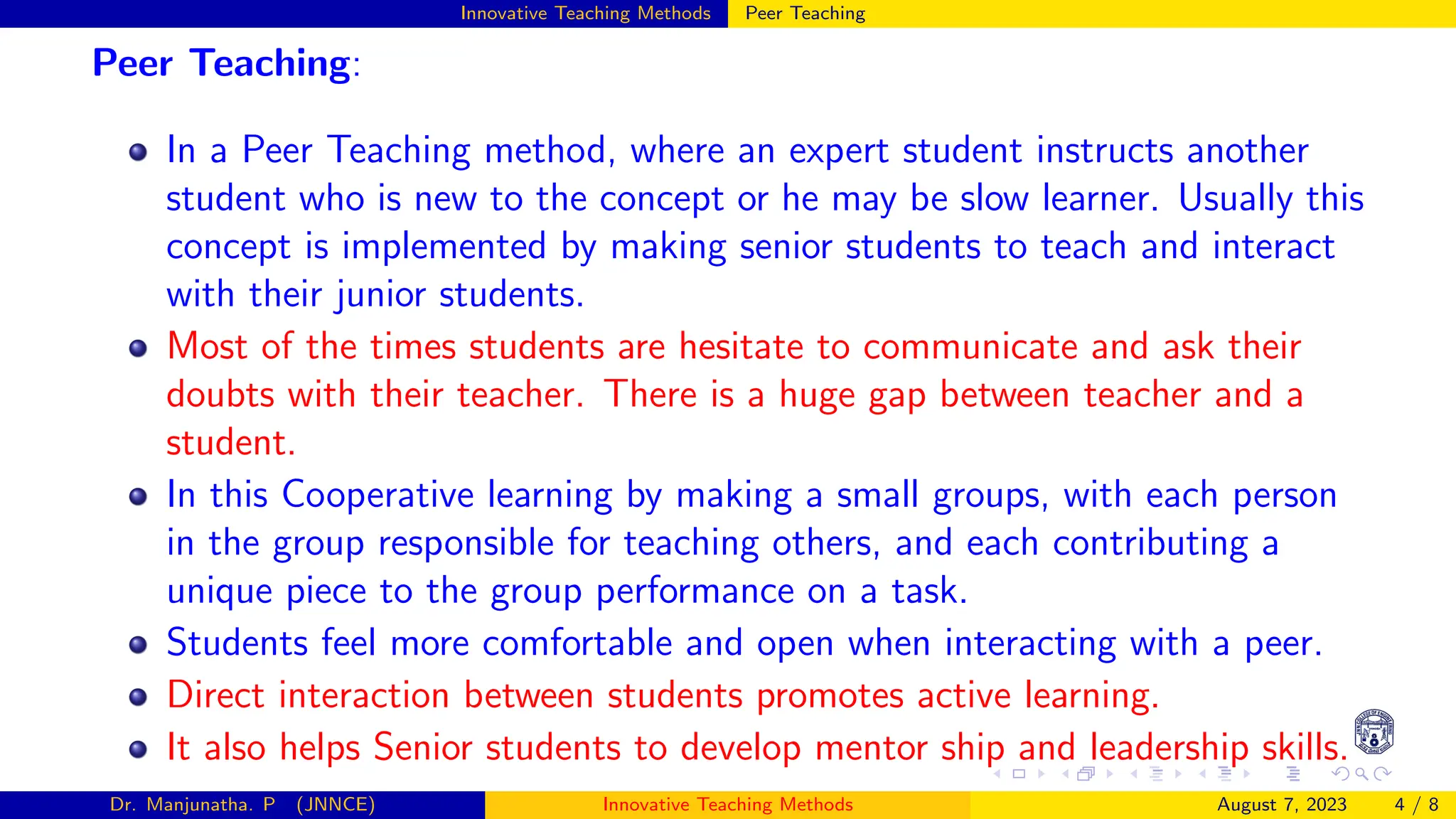 Innovative Teaching Methods Pdf Innovative Teaching Methods Pdf