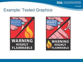 7
Example: Tested Graphics
 