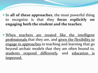 Innovative approaches for Teaching and Learning | PPTX