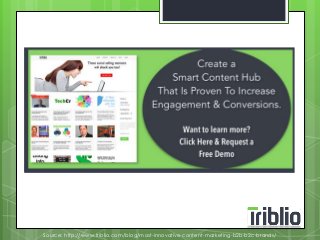 Source: http://www.triblio.com/blog/most-innovative-content-marketing-b2b-b2c-brands/ 
 