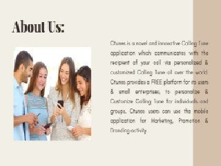 Innovative Caller Tune Application