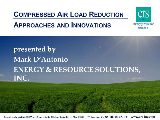 Innovative compressed air case studies | PPT