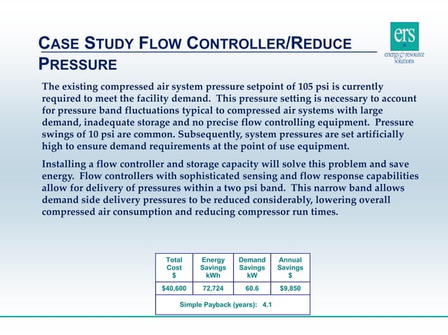 Innovative compressed air case studies | PPT