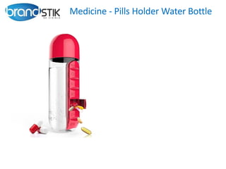 Medicine - Pills Holder Water Bottle
 