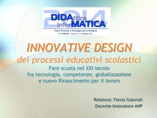 Innovative Design a Didamatica 2014