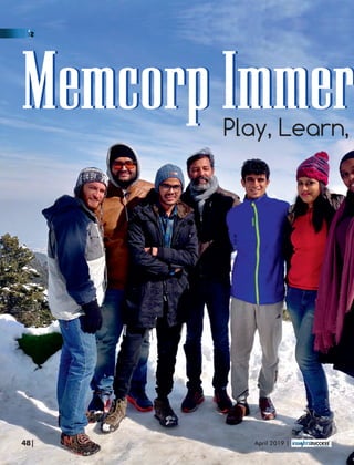 MemcorpImmerMemcorpImmerPlay, Learn,
48| April 2019 |
 
