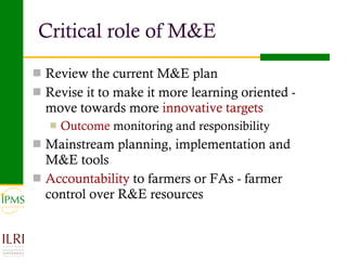 IPMS innovative extension