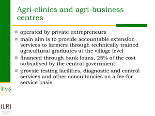 Innovations in agricultural extension: What can Ethiopia learn from global experiences?