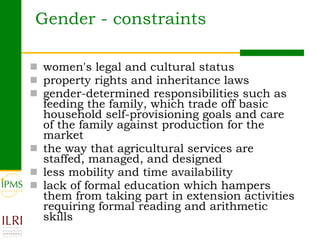 Innovations in agricultural extension: What can Ethiopia learn from global experiences?