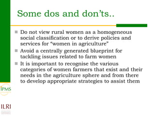 Innovations in agricultural extension: What can Ethiopia learn from global experiences?