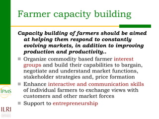 Innovations in agricultural extension: What can Ethiopia learn from global experiences?