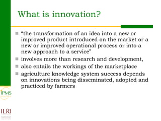 Innovations in agricultural extension: What can Ethiopia learn from global experiences?
