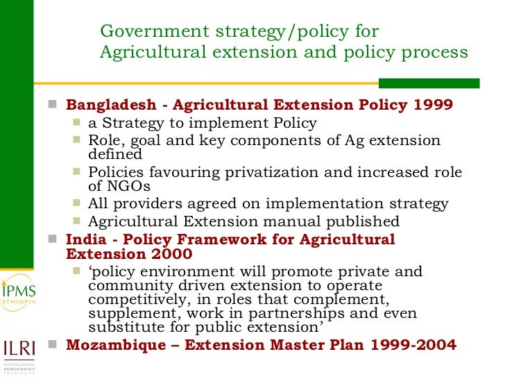 agricultural policy of ethiopia pdf