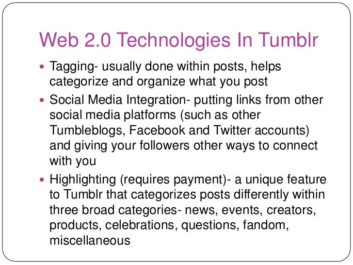 innovative idea assignment presentation implementing tumblr how to format text posts on tumblr