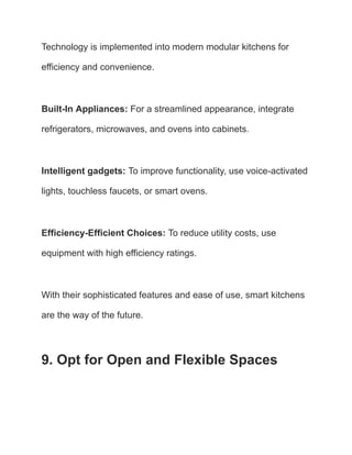Innovative Ideas for Modular Kitchen Interior Design | PDF