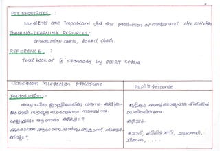 Innovative lesson template akhila gopinath | PDF