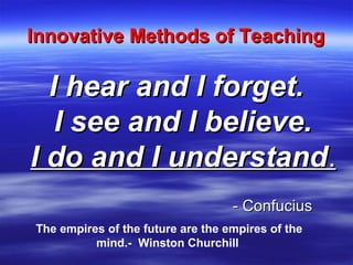 Innovative methods in teaching English | PPT