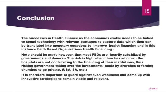 Innovative models for community healthcare financing in ...