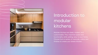 Innovative Modular Kitchen Designs in Faridabad.pdf