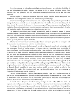 Innovative Processes in the Global Economy: Drivers of Development | PDF