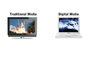 Traditional Media

Digital Media

 