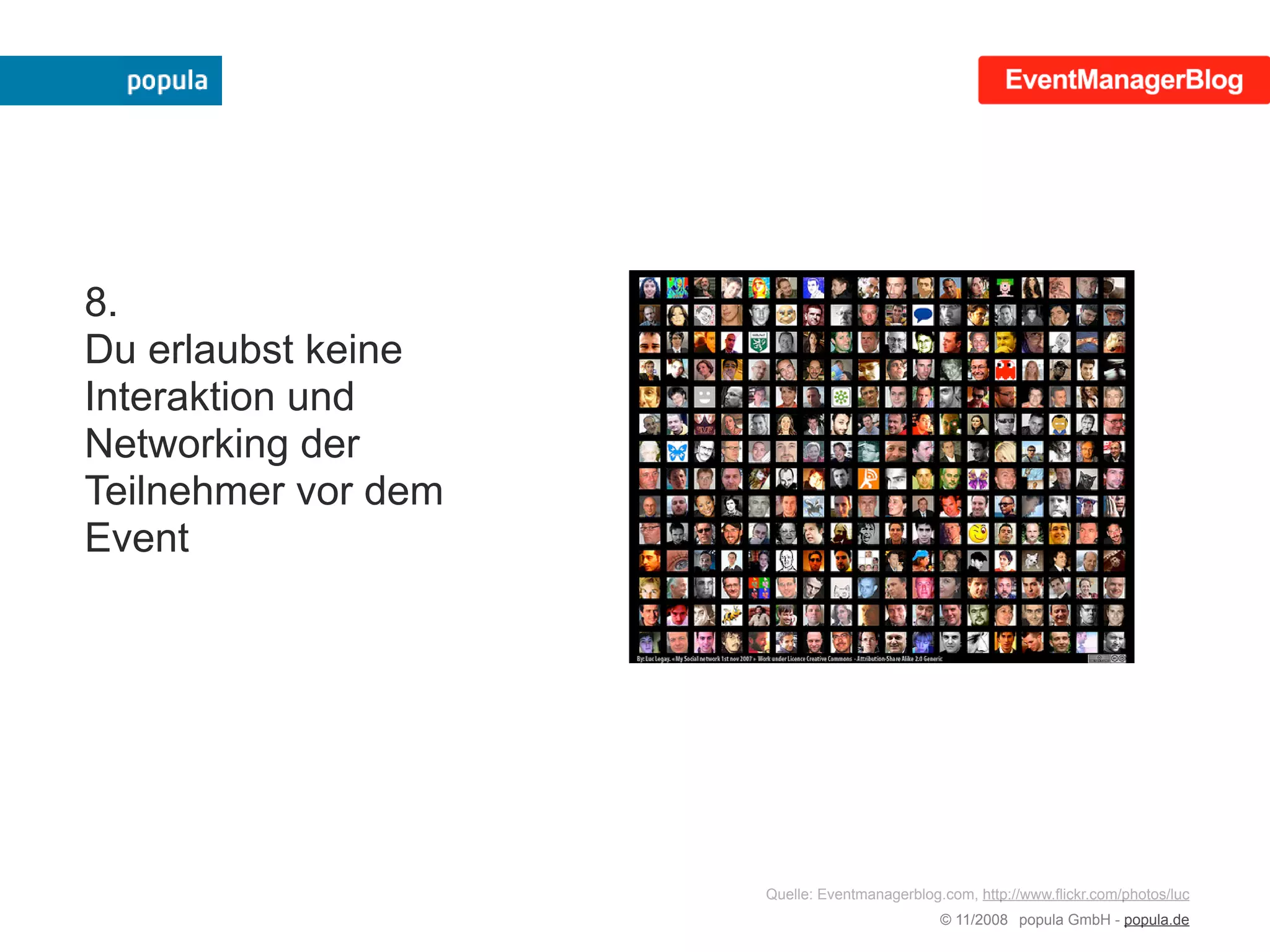 Mehr Erfolg mit der eigenen Veranstaltung!
