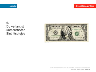 Mehr Erfolg mit der eigenen Veranstaltung!