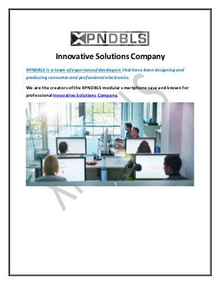 Innovative Solutions Company