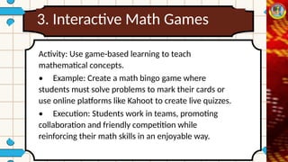INNOVATIVE TEACHING: Fostering Critical and Creative THINKING for Elem ...