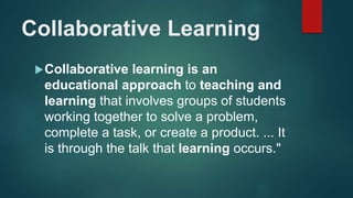 Innovative teaching - learning practices at school level | PPTX