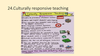 24.Culturally responsive teaching
 