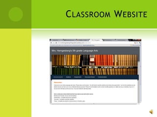 Classroom Website