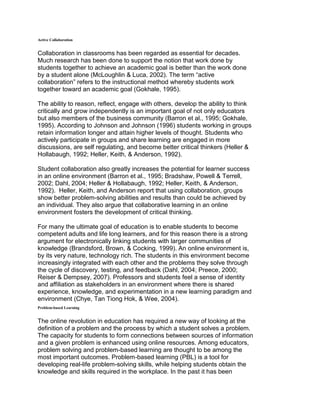 Innovative trends of elearning