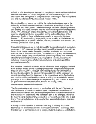 Innovative trends of elearning