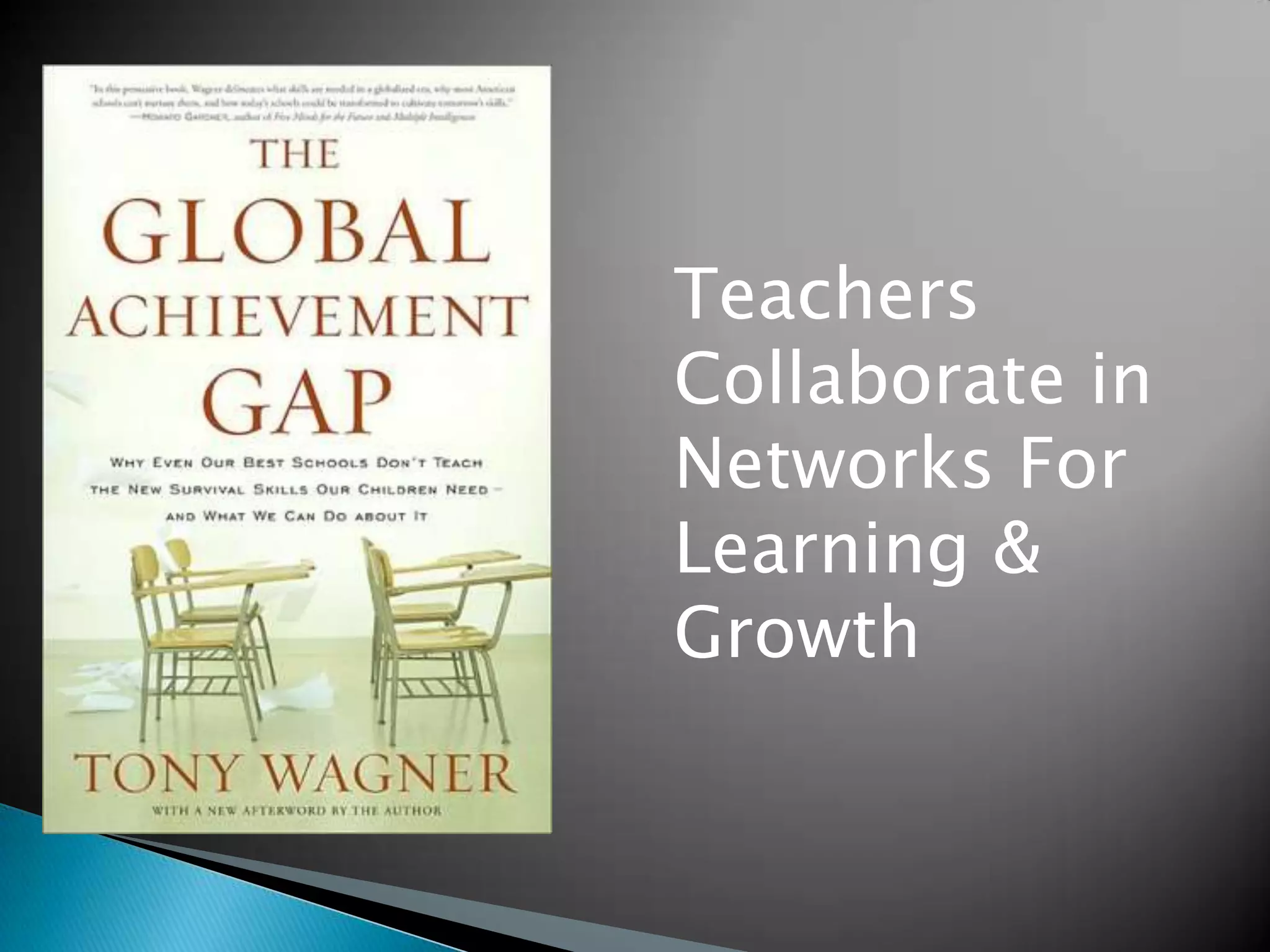 Teachers
Collaborate in
Networks For
Learning &
Growth
 