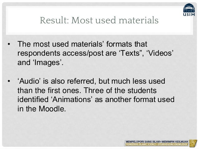 Format Assignment Usim | innovative utilization of the moodle in postgraduate odl Format Assignment Usim | innovative utilization of the moodle in postgraduate odl