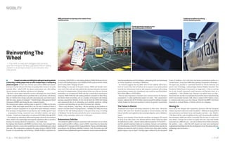 — P.25P.24 — THE INNOVATOR
Europe’scarmakersareshiftingfromsellingandservicingvehicles
to becoming mobility players that can offer multiple ways of transporting
people and goods. To that end, German auto makers BMW and Daimler
announced earlier this year that they are pooling their resources in a joint
mobility effort called NOW that spans autonomous cars, ride-hailing,
electric scooters, car-sharing, and electric car charging.
“We have a clear vision: these five services will merge ever more closely
to form a single mobility service portfolio with an all-electric, self-driving
fleet of vehicles that charge and park autonomously and interconnect
with the other modes of transport,” Harald Krüger, Management Board
Chairman of BMW said during the new venture’s launch.
The German auto makers said they plan to spend €1.1 billion on the joint
venture. While that might sound like a lot it is only a fraction of what is
needed to remain competitive.In an April 2019 report McKinsey estimate
that securing a strong position across the four new mobility growth areas
- autonomous driving, connected cars, electrified vehicles, and smart
mobility—would cost a single player an estimated $70 billion through 2030.
« It’s doubtful any individual OEM could shoulder this level of investment
alone, which is why partnerships and targeted acquisitions offer an attractive
strategy for staying ahead of competitors, » the report says.
Its explains why Daimler and BMW, two fierce rivals, have merged their
mobility activities, a move that would have been unthinkable just a short
time ago. The cooperation comprises five joint ventures: REACH NOW
focuses on trip-planning and ticketing, SHARE NOW is a platform for
MOBILITY
car-sharing; FREE NOW is a ride-hailing platform; PARK NOW puts drivers
in touch with parking options; and CHARGE NOW connects electric vehicle
drivers with public charging services.
Ride-hailing is a key part of the joint venture. BMW and Daimler don't
want to let Uber, Lyft and other global ride-sharing companies dominate
the future of transportation. To keep ahead of the curve the two German
automakers are treating each NOW unit like a stand-alone autonomous
company. FREE NOW, the ride-hailing platform is headed by Marc Berg,
the former head of GetTaxi, one of a number of European ride-hailing
startups acquired by Daimler. At the end of April the NOW ride-hailng
unit announced that it is rebranding as a mobility platform, adding
e-scooters and launching its own fleet of private hire vehicles.
« This is a key decision, » says Berg. « We are opening up the platform to
capture a broader share of transportation. » Globally, $55 billion has been
invested in the ride-hailing industry in the past seven years, according
to McKinsey. It is the first step towards the move to autonomous vehicles,
which is why automakers need to be in this space.
Autonomous Vehicles
The projected global revenues associated with driverless cars in urban
areas could reach $1.6 trillion a year in 2030—more than two times the
combined 2017 revenues of Ford, General Motors, Toyota, and Volkswagen,
according to the McKinsey Mobility Institute. And, driverless cars will
unlock far more sophisticated types of connected services such as preference-
based personalization and live dialogue, culminating with cars functioning
as virtual chauffeurs, according to McKinsey.
Its research suggests that by 2030, 45% of new vehicles will reach a
level of connectivity that will allow all occupants to use personalized
controls for infotainment content and targeted contextual advertising,
representing a market the consultancy says could be worth anywhere
from $450 billion to $750 billion.
This not only represents a lucrative new revenue stream for Europe’s
automakers it could signficantly impact car sales. The consultancy’s
surveys indicate that 40 % of today’s drivers would be willing to change
vehicle brands for their next purchase in return for greater connectivity.
The Future Is Electric
Traditional auto makers risk losing customers in other ways. Electronic
vehicle (EV) sales have doubled annually in several markets with the
help of subsidies and regulations that encourage adoption, notes a McKinsey
report.
Norway is an example of how fast the transition can happen: EVs soared
to 32 % of car sales, from 11%, between 2014 to 2018. China has taken
the global lead in sales—electric vehicle sales increased by 72 % in 2017—
and the growth trajectory looks set to continue. Europe is at somewhat
of a disadvantage as the EU is developing the manufacturing capacity for
lithium-ion batteries used in electric vehicles later than other leading
global regions, says an April 1 briefing paper authored by the European
Citroënwillrevealaconceptcaranda
newmobilityprojectatVivaTech.
Traditionalcarmakersareentering
intotheridesharingmarket.
BMWandDaimlerareteamingonthecreationofnew
mobilityservices.
ReinventingThe
Wheel
— The shift to new technologies and services
and the entrance of deep-pocketed Silicon Valley
players is pushing Europe’s auto industry into
new areas.
Court of Auditors.« As it will enter the battery-production market as a
‘second mover’, it may have difficulties gaining a competitive advantage, »
the paper says. Europe is « somewhat behind on electric batteries and
power train technology, » acknowledges Markus Winkler, Executive Vice
President, Global Head of Automotive at Capgemini. « It has to catch up
but in the overall connected world batteries will become more of a
commodity. » And, Winkler says, Europe’s car makers have an edge :
they know how to scale in an industry that involves heavy manufacturing
and is very product focused. Still, when it comes to EVs Tesla is a force
to contend with and so are the Chinese. Several top BMW executives
departed to co-found Byton, a Chinese electric car company.
Moving On
Given all of the changes and competitive pressures will the European
industry succeed in this new world of mobility? « Billions are being shifted
into autonomous and shared areas and that gives me hope. » says Winkler.
“The future will be a mix of mobility services and I am personally confident
that European OEMs can still be successful.’’But he says, in order to to
stay ahead « Europe has to learn to speak with one voice and bundle
innovation in a different way – not only to follow but to futher innovative
the market, » says. « And this will require not only pure mechanical
engineering knowledge but also the development of new European software,
technology and electronics. »
J.L.S.
 