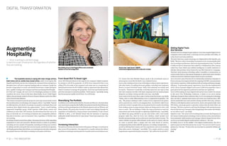 — P.33P.32 — THE INNOVATOR
Adding Digital Tools
And Services
Tobetterserveitsenlargedtargetaudience,Accorhasacquireddigitalservice
companies such as John Paul, a concierge services provider and Gekko, an
online hotel reservation platform.
ThehotelchainhasamajoradvantageoverdigitalplayerslikeExpedia,says
Bailly. “We have a direct ownership of customers so we can personalize their
stay according to preferences, this level of personalization is key.” Its efforts
to tailor services to clients have been aided by a collaboration with a startup
called Tiny Clues which uses artificial intelligence to enable marketers to
identify, with precision, future buyers for any offer featured in a campaign.
Tinyclues’ deep learning technology makes it possible to communicate on
currentneeds(suchasalastminutedestinationornichehotel)andtobroaden
audiences beyond traditional targets based on prior purchases.
Accor has been using Tinyclues for its relationship marketing campaigns in
FranceandsaysithasimprovedboththetargetingofitsB2Ccommunications
andcustomerexperiencewhilesimultaneouslyincreasingmarketingcampaign
efficiency. To personalize guests’ experiences, Accor has also implemented
ACDC (Accor Customer Digital Card) across 3,500 of its properties. Once a
guest gives his/her approval, preferences and data are registered.
Accor will be looking for more digital tools and services to add to its arsenal
at this year’s Viva Technology conference. It plans to run seven startup
challengesduringtheParisconferenceMay16-18.Itislookingfortechnology
that can help it: optimize hotel assets and create new business lines; offer
clients sustainable tours and activities during and after their stay; enhance
efficiencywithdigitalproductsandservices;attractandmaintainhigh-value
VIP clients; encourage guests to generate content that the hotel chain can
leverage. “We have to preserve and keep this dialogue with startups because
theyarethebestwaytomeasurewhatishappeninginthemarketandwhether
we are still on track,” says Bailly.
Digital is a race. “You want to do everything faster, increase the frequency of
the release of information technology, work on shorter cycles, test and learn
from minimally viable products and manage cultural change because there
can be no successful digital transformation without it,” she says.
For Bailly, Accor is “in the middle” of its digital transformation. But she is
quick to point out that this journey has no end. “It is not over and it is never
goingtobe,”shesays.“Tostayintheraceyouhavetoconstantlyrethinkyour
strategy.”
J.L.S.
Augmenting
Hospitality
— Accor is aiming to use technology
to become a part of everyone’s life, regardless of whether
they are traveling.
The hospitality industry is coping with major change: airlines,
hotel chains and car rentals have moved online; online travel agents like
Expedia and Hotels.com are now mainstream; metasearch has emerged as a
disruptiveforce;self-servecorporatebookingtoolsarecommon; Google has
become a huge player in travel; and Airbnb has become a major disruptive
force, rapidly creating a new category and then purchasing HotelTonight.
As if that isn’t enough, the next wave of technologies promises to further
transform the sector. None of this fazes Maud Bailly, Accor’s Chief Digital
Officer,whopreviouslyworkedinFrance’sFinanceMinistryandfortheOffice
of the French Prime Minister.
“The reason I accepted to join the group two years ago was precisely to lead
thistransformationintechnologyandcompanyculture,”saysBailly.“Instead
of suffering from each shock I encourage my people to anticipate them and
transform these digital shocks into opportunities.” Accor, a world-leading
augmented hospitality group, which operates 4,800 hotels, resorts and
residences in more than 100 countries, has determined the best way to do
that is to diversify. So, it is evolving its business into a hospitality platform
that aims to become a part of customers’ lives, regardless of whether they
are traveling.
Itsstrategyisbasedaroundthreepillars:Divestingrealestatewhileexpanding
acquisitions in tech and innovative lifestyle brands to widen its portfolio;
extending services outside of hospitality, including servicing non-travelers
by adding activities and perks that increase loyalty and brand recognition;
andforgingpartnershipswithairlines,carrentalagenciesandothercompanies
that people intersect with daily to multiply touch points with them.
From Asset Rich To Asset Light
Accor CEO Sebastien Bazin set the stage for the company’s digital transition
by starting to sell off its properties. In 2018 Accor announced that it was
selling 55% of its stake in the company’s real estate arm to a consortium of
institutional investors for $5.4 billion, under an agreement that allowed the
chain to continue to manage the properties. Accor has used funds from the
saleofitsrealestatetoextenditsportfolio.“Scalematters,”saysBailly,noting
that the group has rapidly moved from 12 to 38 brands.
Diversifying The Portfolio
Inadditiontoitstraditionalbrandsibis,NovotelandMercure,thehotelchain
nowownsluxurypropertieslikeRafflesInternationalandtheRoyalMonceau
inParisaswellasparticipationsinthelifestylesegmentsuchas25Hours and
Mama Shelter. The group also invested in short-term lodging through the
acquisition of Onefinestay, a luxury private rental platform. It also created
JOJOE in 2016, a new lifestyle brand with the intention of capturing
millennial-mindeddemandforan“openhouse”hostel-typeexperience.(See
the photo).
Increasing Interaction
The goal is to increase the interaction with guests of all ages, at work and at
play, across all its properties. One approach is a loyalty scheme that allows
topclientstoexchangeearnedpointsforrewardssuchasaninvitationtosee
U.S. former first lady Michelle Obama speak at the AccorHotels arena or
attend sports events like the Ryder Cup or Roland Garros.
Accorisalsoworkingonhowtousetechnologytoenhanceguestexperiences.
Like other hotels, it is adding electronic gadgets, including voice assistance
devices, in some of its hotel rooms. Today voice assistants are mainly used
for search. “Tomorrow I would like to develop many new use cases so that
(the voice assistant) acts like a life daily companion and can maybe prepare
things for you before, during and after your stay,” says Bailly.
Accorwantstobefarmorethanaplacetosleepawayfromhome,saysBailly.
“Today, what is really differentiating Accor is augmented hospitality,” she
says. The group is looking to add a variety of new experiences for guests,
such as special tours. And it is not stopping there. An initiative called Accor
Local tries to draw in people who are not guests but live nearby. Everything
from cooking courses to yoga and gym classes are being used as a lure, with
more to come. “We are looking to widen the scope of partners to meet the
expectations and needs of people in adjoining neighborhoods,” says Bailly.
Last March the group decided to go one step further with a new loyalty
program called ALL, short for Accor Live Limitless, which includes new
benefits and partnerships such as with soccer team Paris Saint Germain. “No
matter whether our guests will be abroad, on the road or in a hotel, with ALL
we want to provide them a unique and very wide bunch of services,
accompanyingthemintheirdailylife(payment,co-working,transportation…)
as well as offering them ‘money can’t buy experiences’ such as an attending
Elton John concert backstage,” says Bailly. “It is a major switch to a more
inspirational, experiential loyalty ecosystem.” ALL will be live by Q4 2019.”
DIGITAL TRANSFORMATION
MaudBailly,Accor’sChiefDigitalOfficerandascheduled
speakeratVivaTechnology2019
Accor’snew“openhouse”JOJOE
hotelbrandtargetedtowardthemillennial-minded
Photo:ThierrySauvage
 