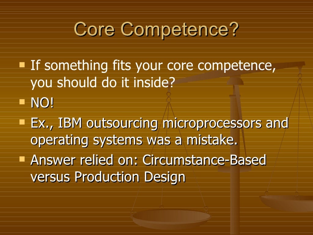 Process of De-Commoditization 2 Because