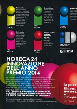 Innovazione dell'anno - premio 2014