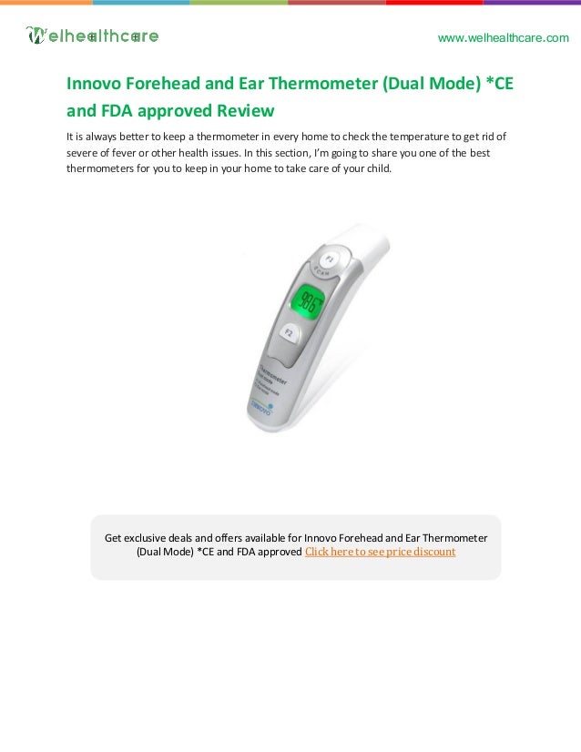 Innovo Forehead And Ear Thermometer Review