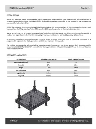 Innovo's products brochures | PDF