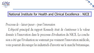 National Institute for Health and Clinical Excellence : NICE
 