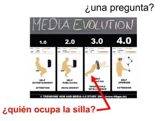 ¿una pregunta ? ¿qui én ocupa la silla? 
